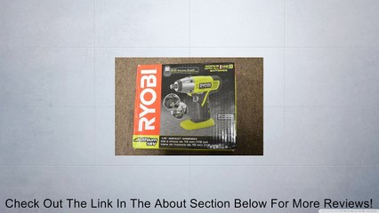 Ryobi 18-Volt Impact Wrench (Tool Only) Review
