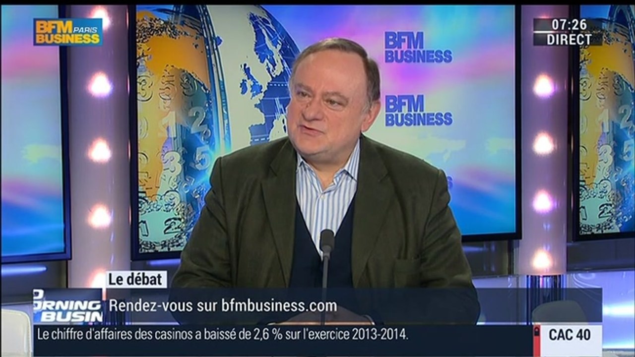 Jean-Marc Daniel: La loi Macron est-elle un copier-coller du rapport Attali ? - 28/01