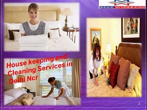 Services of MaxxWireless - Security Guards, Housekeeping, Wireless Equipments