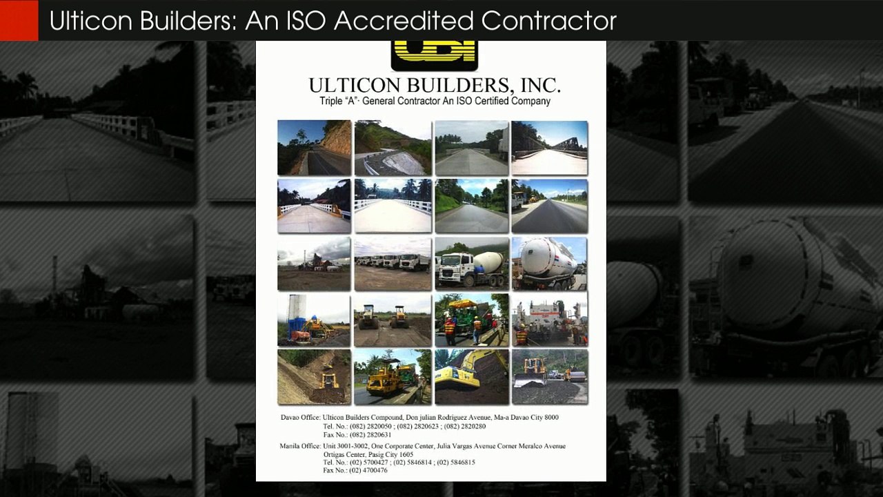 Ulticon Builders: An ISO Accredited Contractor