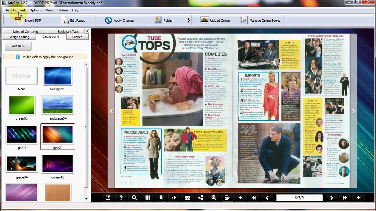 Powerful Flipbook Creator Anyflip Helps Turn A PDF to Flash Page Flipping Book