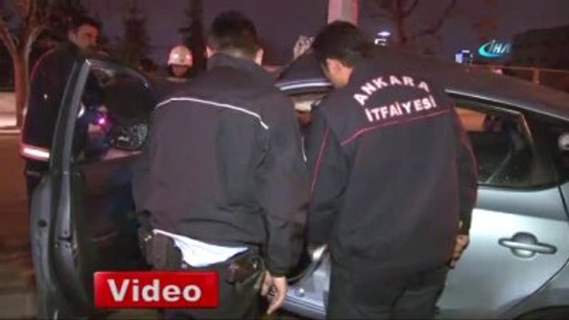 Direğe Çarparak Durabildi!