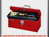 Best buy Stack-On R-516-2 16-Inch Multi-Purpose Steel Tool Box Red