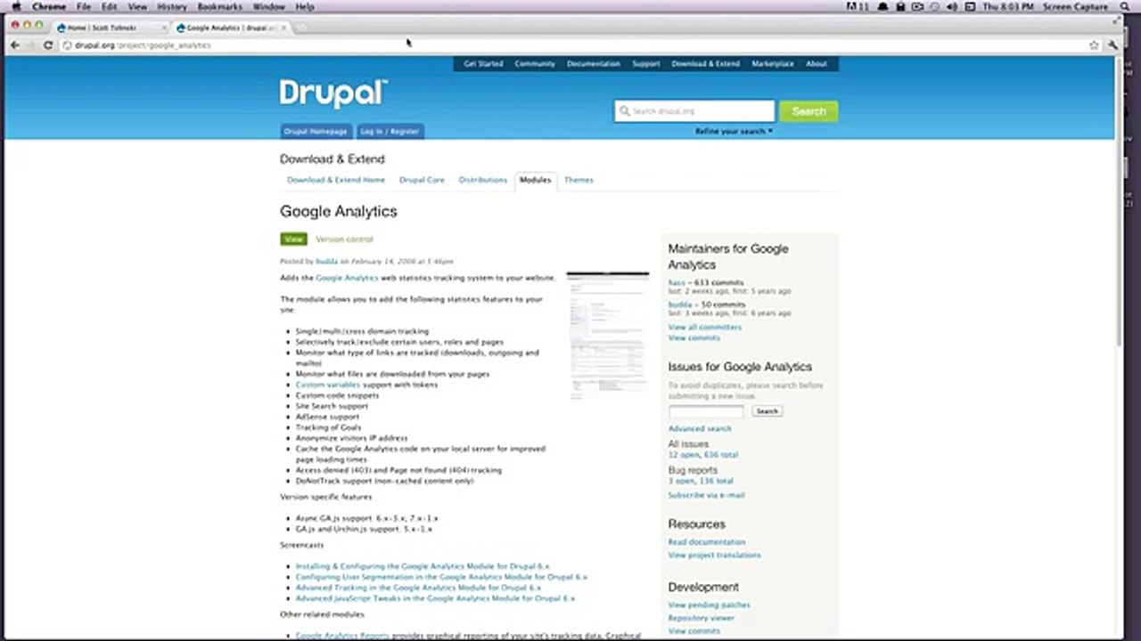SynapseIndia Php Development Tutorials 33 Drupal  - Adding Google Analytics