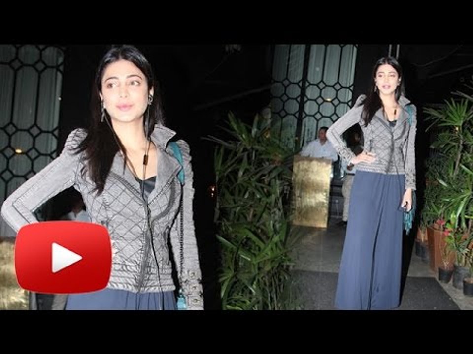 Shruti Hassan @ Sanjay Leela Bhansali's Padma Shri Party