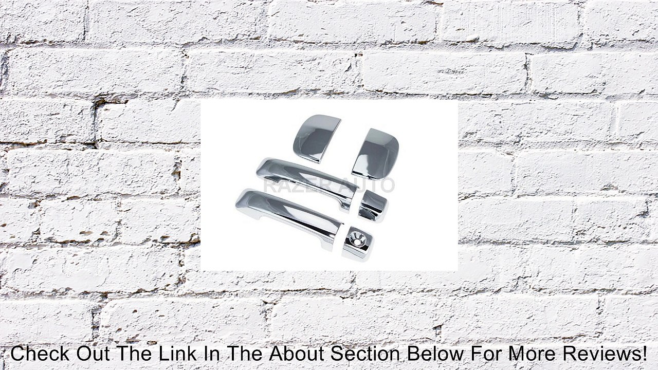 Razer Auto 2007-2014 TOYOTA TUNDRA DOUBLE CAB CHROME DOOR HANDLE COVER 4D W/O PASS KEYHOLE Review