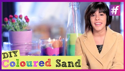 How to Make Coloured Sand at Home | Easy DIY