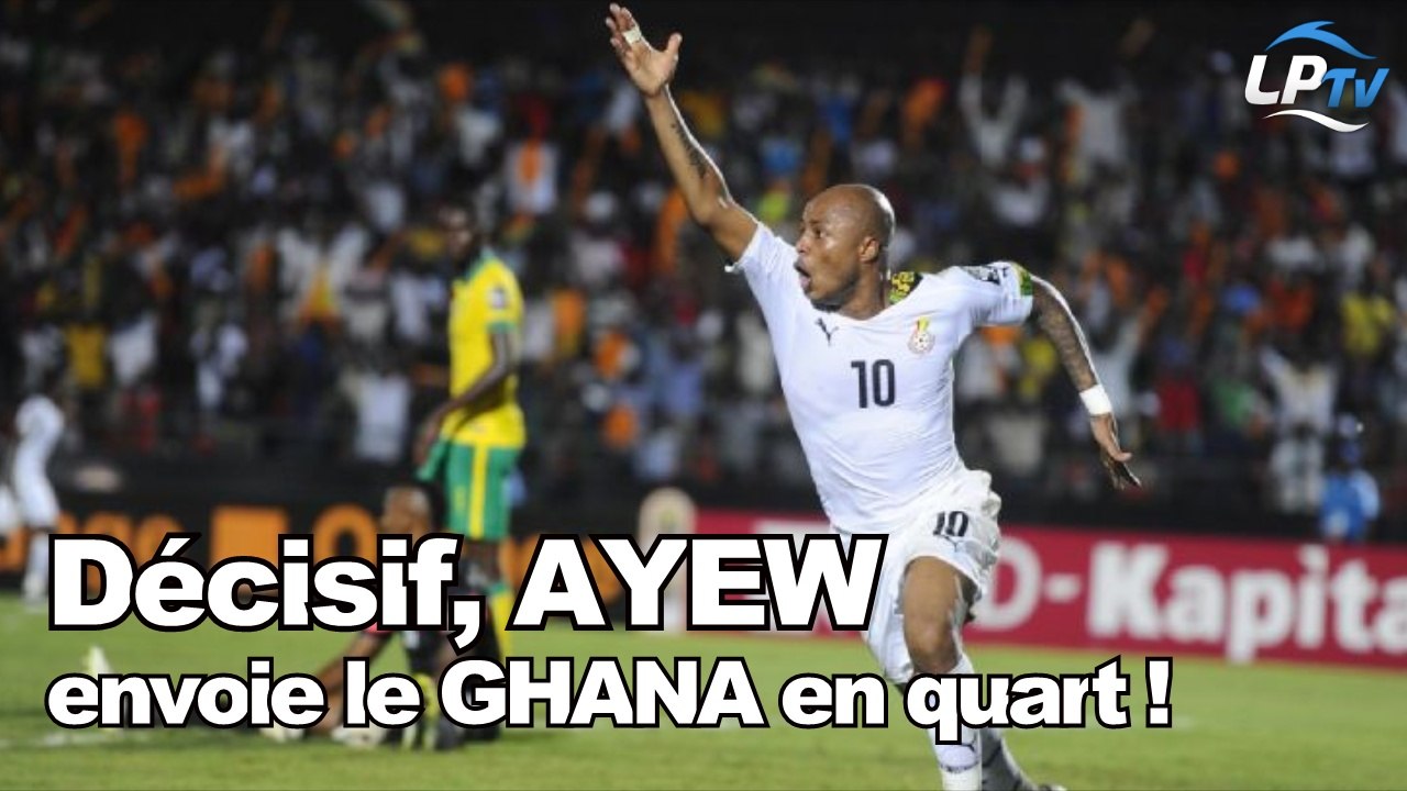 CAN : André Ayew décisif avec le Ghana !