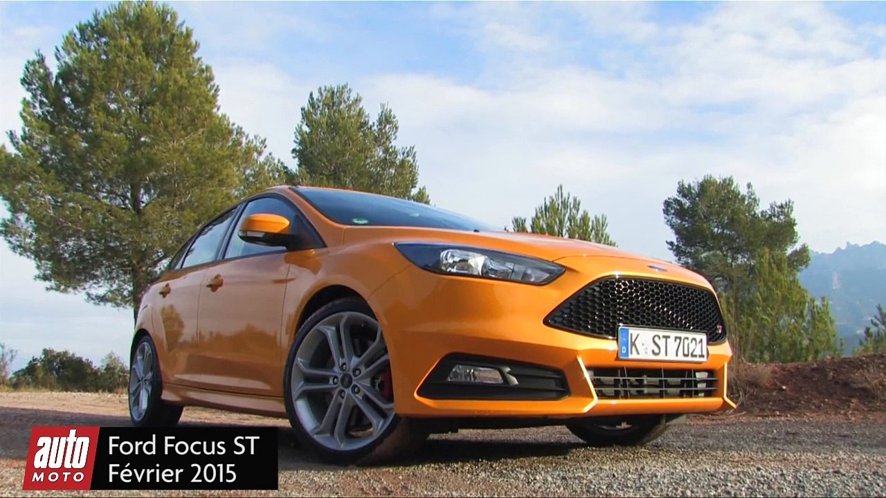 Ford Focus ST 2015 : essai complet avec auto-moto.com