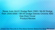 Razer Auto 94-01 Dodge Ram 1500 / 94-02 Dodge Ram 2500/3500 / 98-04 Dodge Dakota Chrome ABS Gas Door Cover Review