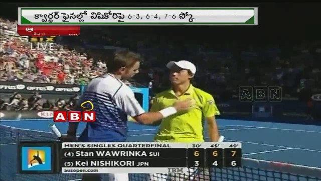 Wawrinka Powers Into Australian Open Semis