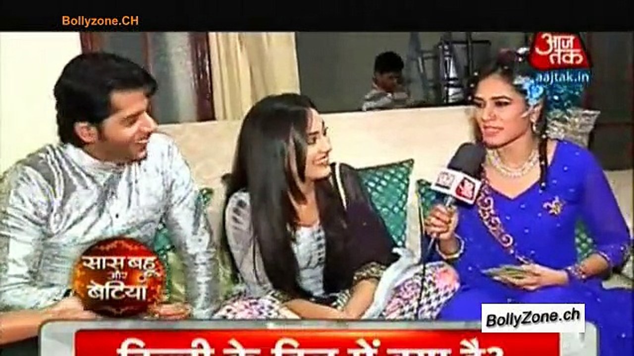Serial Qubool Hai Ki Team Ki Set Par Masti!! - Qubool Hai - 28th Jan 2015