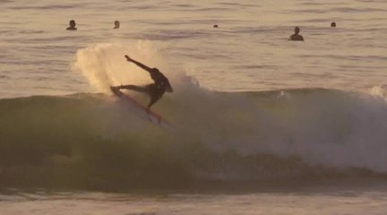 Tim Boal apprécie les sessions au sunset