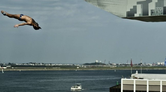 Boston accueille le Red Bull Cliff Diving