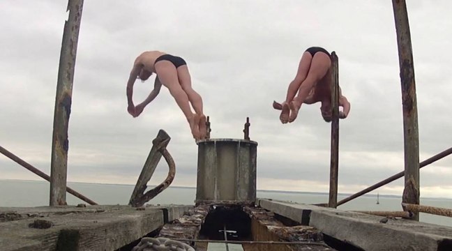 Plongeon extrême historique au Pays de Galles