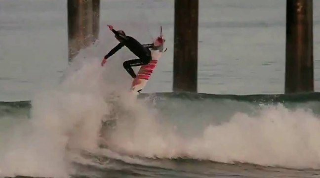 John John Florence démonte le spot d'Huntington Beach