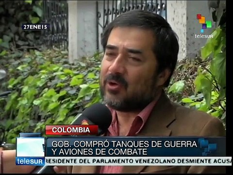 Colombia: defensores de DD.HH. cuestionan incremento del gasto militar