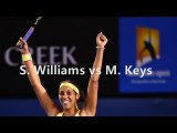 Serena vs M. Keys live stream