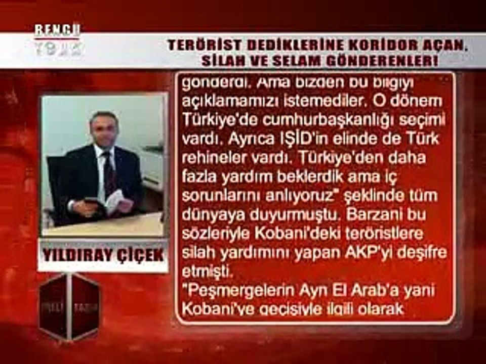 KÖŞELİ YAZILAR - YILDIRAY ÇİÇEK 28.01.2015