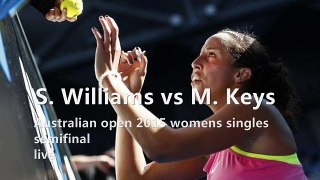 watch Serena vs M. Keys on mac