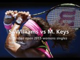 Serena vs M. Keys live online