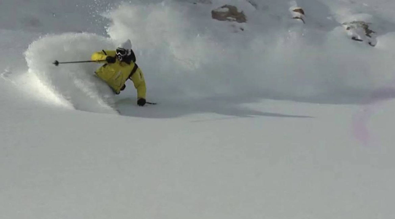 Enak Gavaggio sur les pentes du continent nord-américain