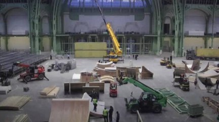 Le Grand Palais s’est transformé en park géant pour le Red Bull Skylines