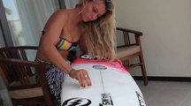 Le dernier surf trip de Maud Le Car à Bali