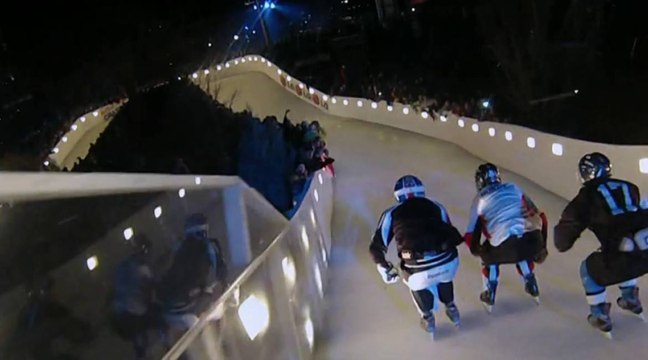 Décor de rêve pour le Red Bull Crashed Ice