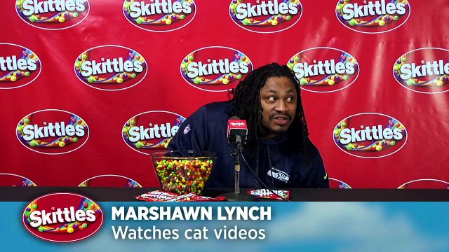 Skittles Marshawn Lynch Press Conference