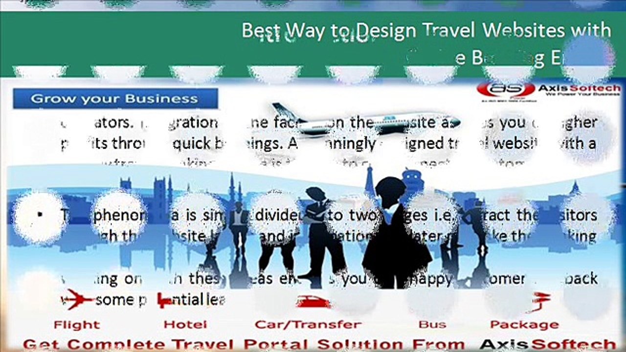 Best Way to Design Travel Websites with Online Booking Engine