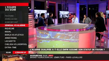 L'Algérie a-t-elle assumé son statut de favori , L'Equipe du Soir