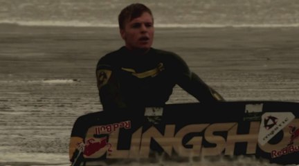 Ruben Lenten, kitesurfeur de l'extrême