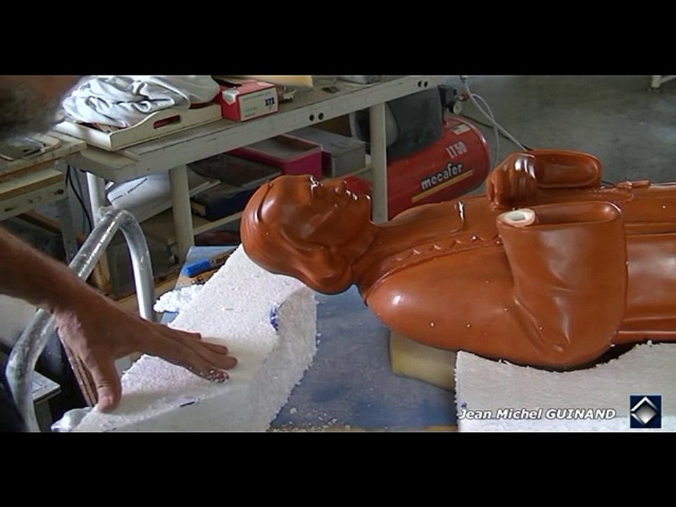 Moulage statuaire curé d'Ars