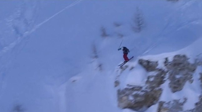 Freeride World Tour 2013 Courmayeur : le run de Jeremie Heitz