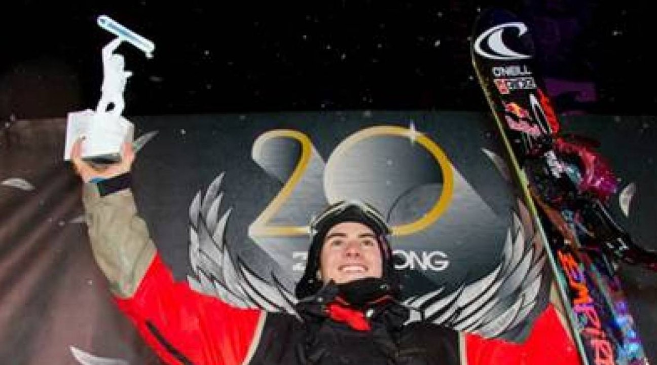 Sébastien Toutant couronné champion du Big Air