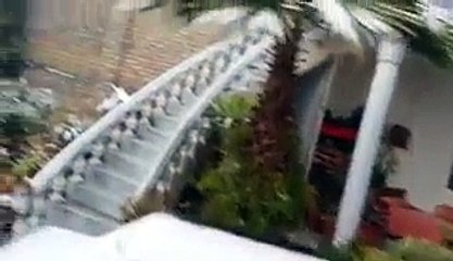 Aerial view of Abbottabad snowfall - Watch Drone Cam's Video