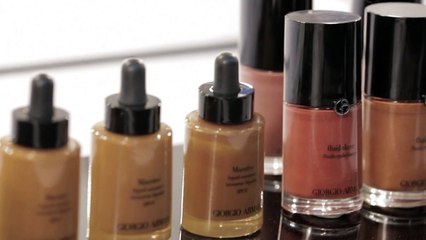 Le make-up du défilé Armani Privé printemps-été 2015 par Linda Cantello