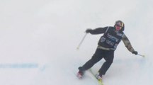 X Games Tignes : Nick Goepper replaque sur un ski