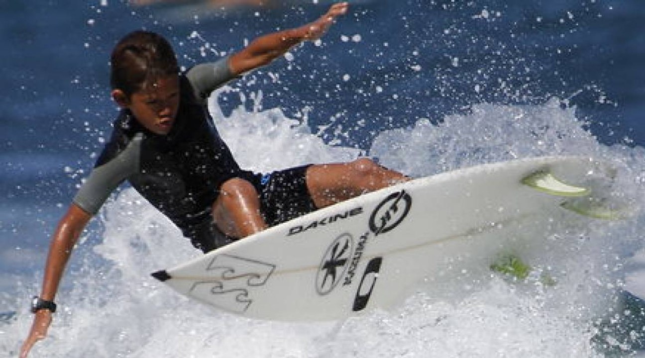 Jackson Bunch, 9 ans, avenir du surf ?