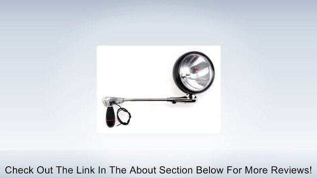 Unity (330V-0002) 6 Diameter x 100W Post-Mount Spotlight with Black Head for Jeep Wrangler Review