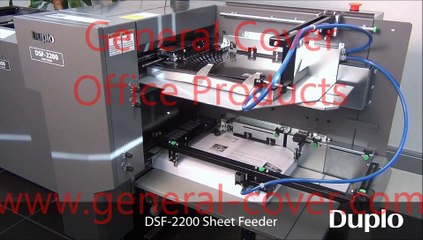 Fabrication automatique de brochure DBM 150 ET DSF 2200 Duplo