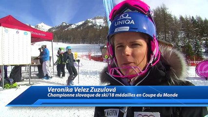 FIS dans le Champsaur : la championne Zuzulova "ravie" d'être chez nous
