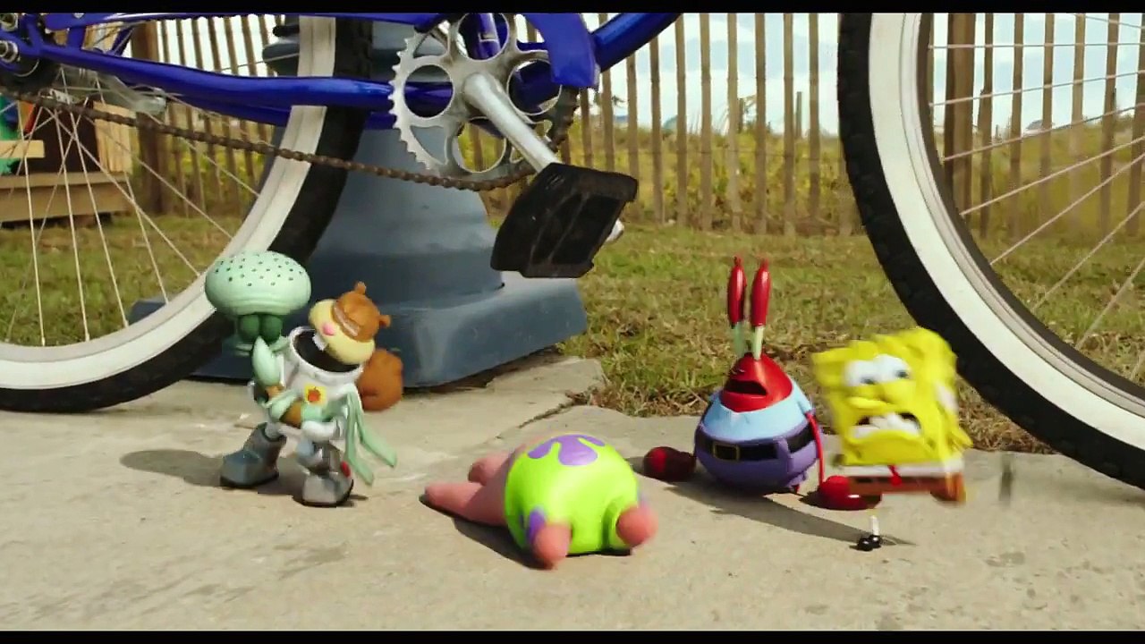 The SpongeBob Movie Sponge Out of Water Bicycle (2014) Animated