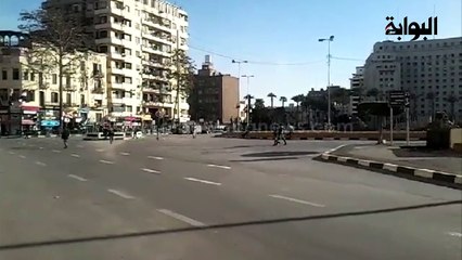 فتح ميدان التحرير أمام حركة المرور والمشاة
