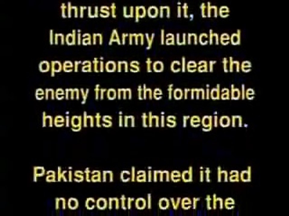 Kargil War - Pakistani Army surrenders and accepts bodies