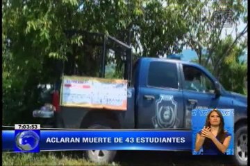 Confirman crimen de 43 estudiantes mexicanos