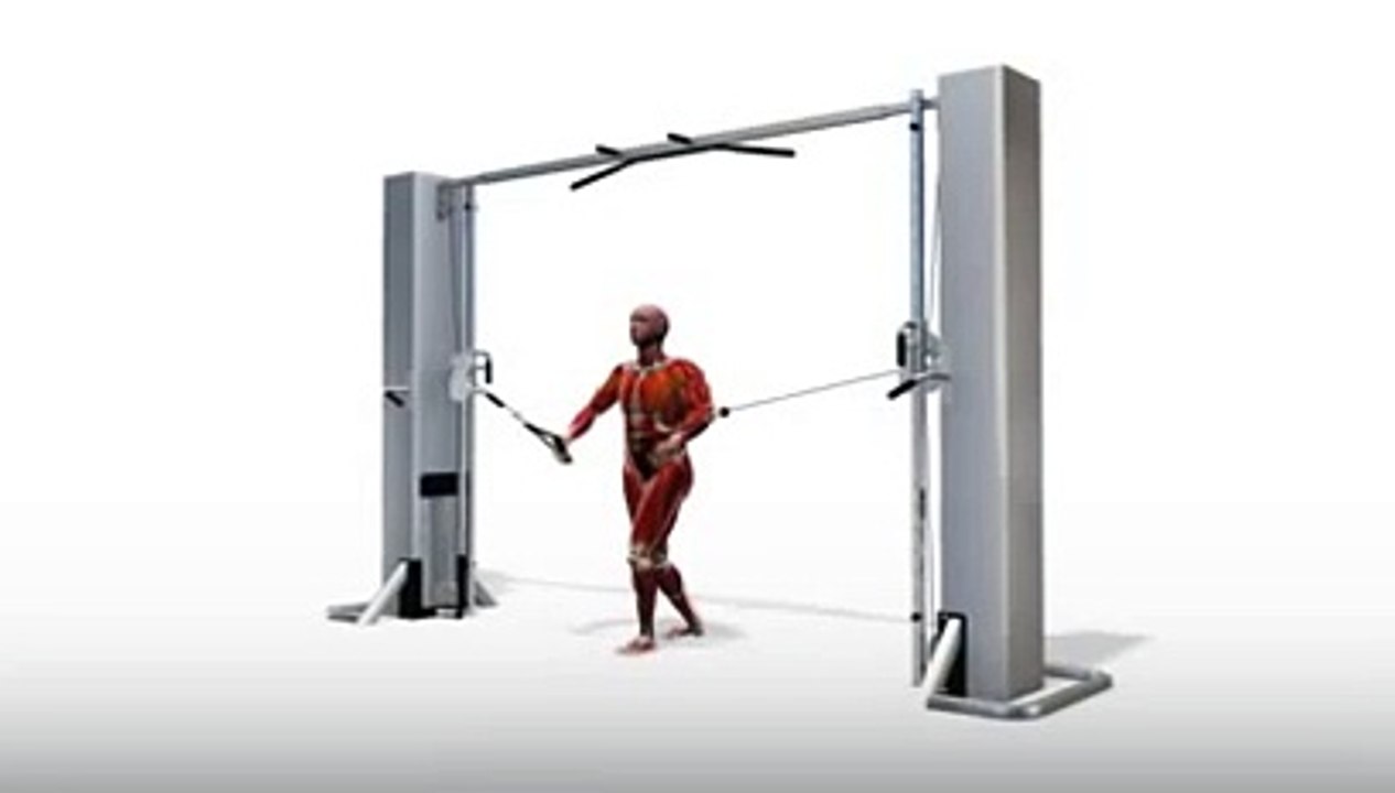 Workout Manager - Cable Crossover Flys (Chest Exercises)