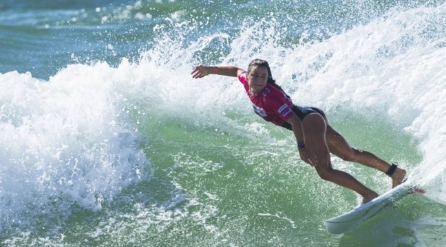 Une journée exceptionnelle pour Johanne defay sur le Swatch Girls Pro France 2013