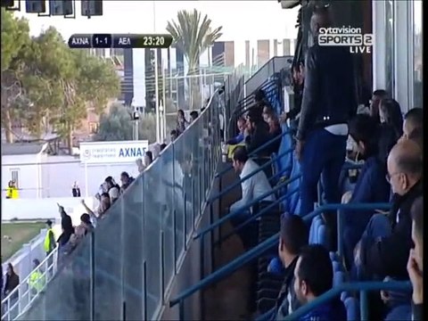 Εθνικός Άχνας - ΑΕΛ (Γκόλ Πιντσέλι 23')